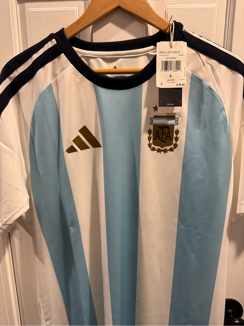 Official adidas Argentina Soccer Jersey
